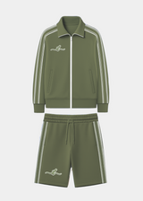 Opulent Shorts Set V2 - Stealth Green